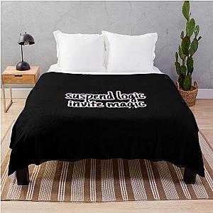 Machine Gun Kelly Sticker Suspend Logic Invite Magic Sticker Throw Blanket RB1208